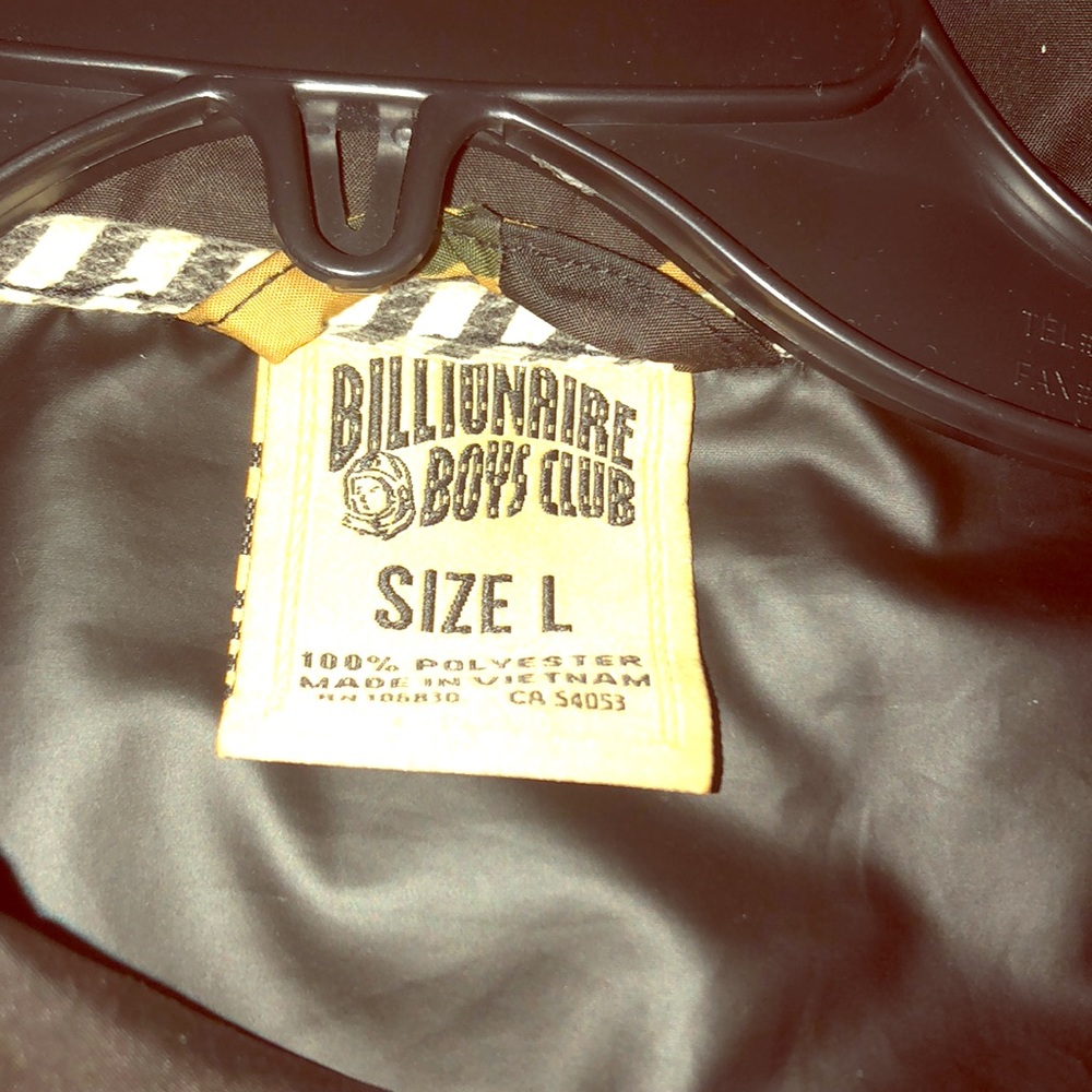 Billionaire boys club camo jacket